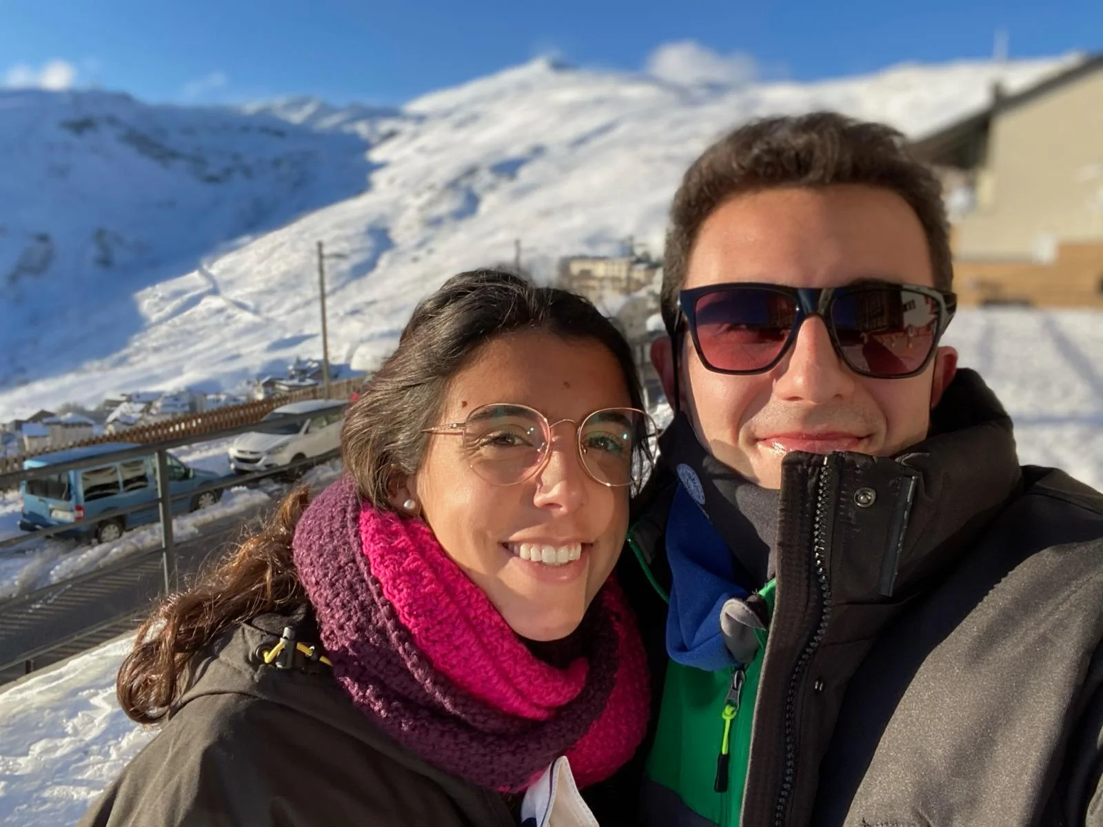 María y Luis en Sierra Nevada