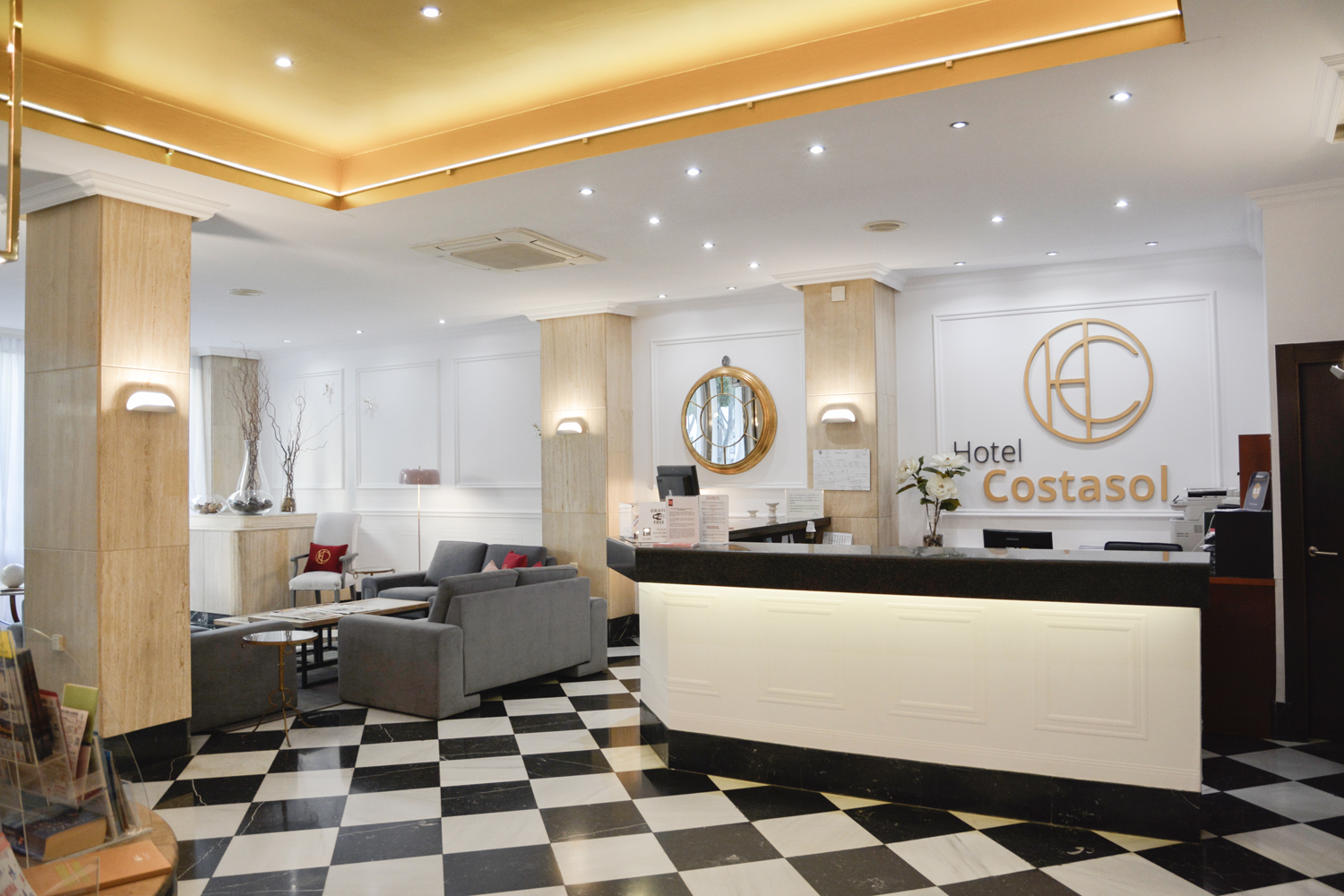 Recepción de Hotel Costasol